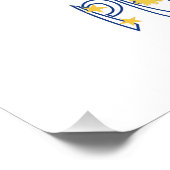 Filippijnse vlag gepersonaliseerd perfect poster (Hoek)