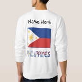 Filippijnse vlag gepersonaliseerd trui (Achterkant)