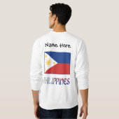 Filippijnse vlag gepersonaliseerd trui (Achterkant volledig)