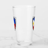 Filippijnse vlag glas (Links)