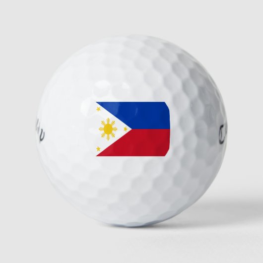 Filippijnse vlag golfballen (Voorkant)