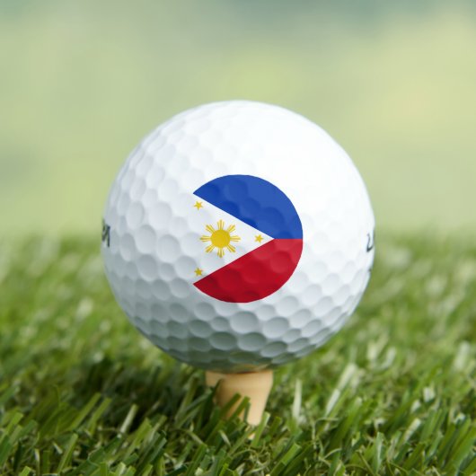 Filippijnse vlag golfballen (Insitu Shirt)