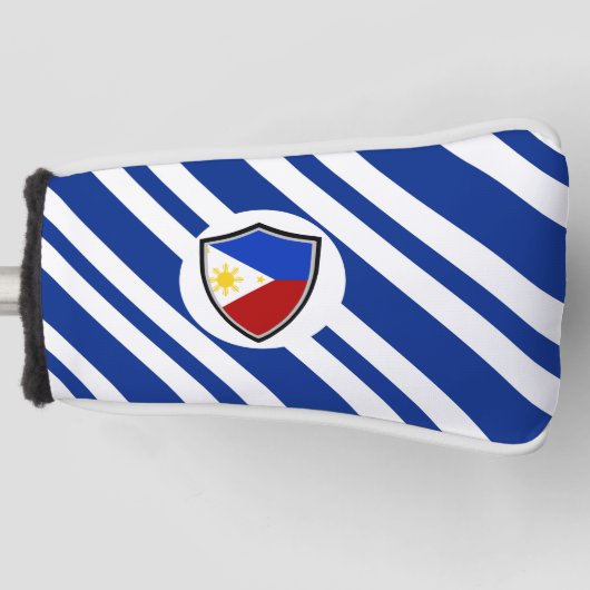 Filippijnse vlag golfheadcover (Voorkant)