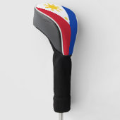 Filippijnse vlag golfheadcover (Schuin)
