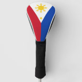 Filippijnse vlag golfheadcover (Voorkant)