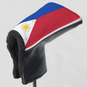 Filippijnse vlag golfheadcover (3/4 voorkant)