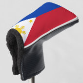 Filippijnse vlag golfheadcover (3/4 voorkant)