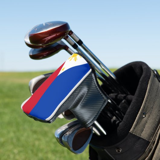Filippijnse vlag golfheadcover (Insitu)