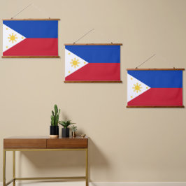 Filippijnse vlag hangend wandkleed