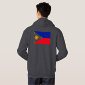 Filippijnse vlag hoodie (Achterkant volledig)