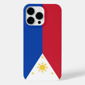 Filippijnse vlag iPhone hoesje (Achterkant)