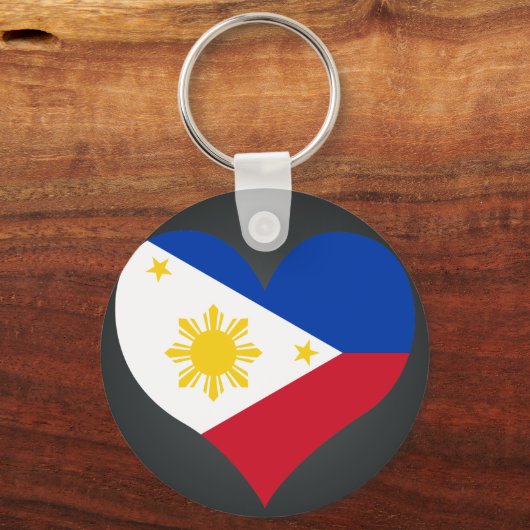 Filippijnse vlag kopen sleutelhanger (Voorkant)