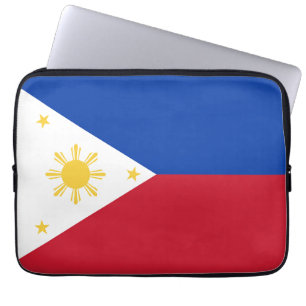 Filippijnse vlag laptop sleeve