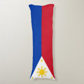 Filippijnse vlag lichaamskussen (Voorkant Verticaal)