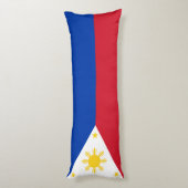 Filippijnse vlag lichaamskussen (Achterkant (Verticaal))