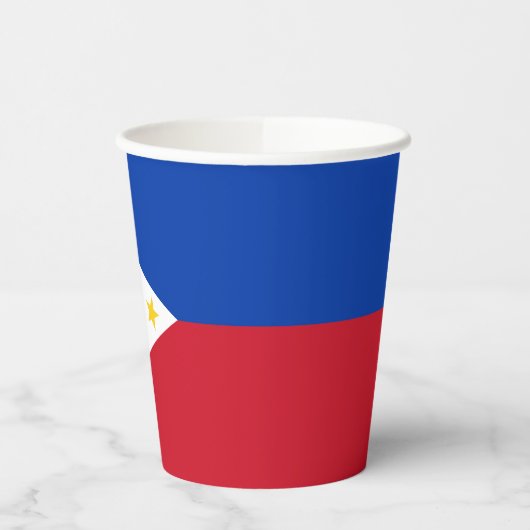 Filippijnse vlag papieren bekers (Links)