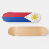 Filippijnse vlag persoonlijk skateboard (Horizontaal)