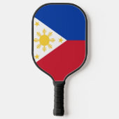 Filippijnse vlag pickleball paddle (Achterkant)