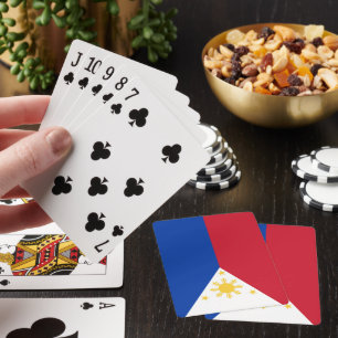 Filippijnse vlag pokerkaarten