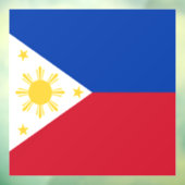 Filippijnse vlag raamsticker (Vel 3)