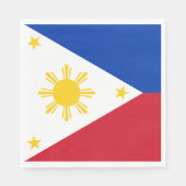 Filippijnse vlag servet (Voorkant)