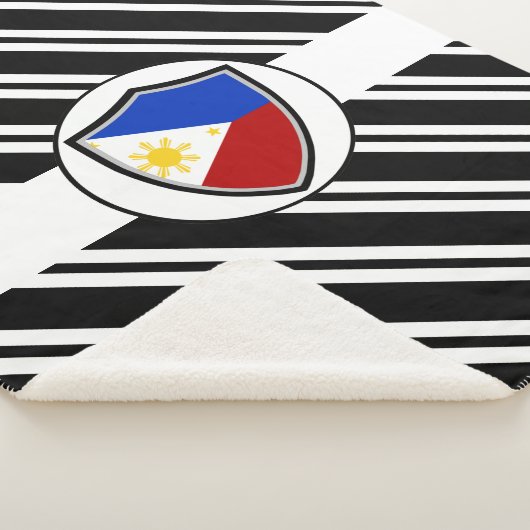 Filippijnse vlag sherpa deken (3/4)