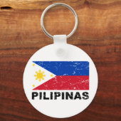 Filippijnse vlag  sleutelhanger (Voorkant)