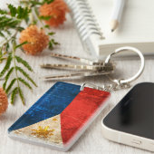  Filippijnse vlag Sleutelhanger (Voorkant Rechts)