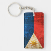  Filippijnse vlag Sleutelhanger (Voorkant)