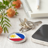 Filippijnse vlag sleutelhanger (Zijkant)