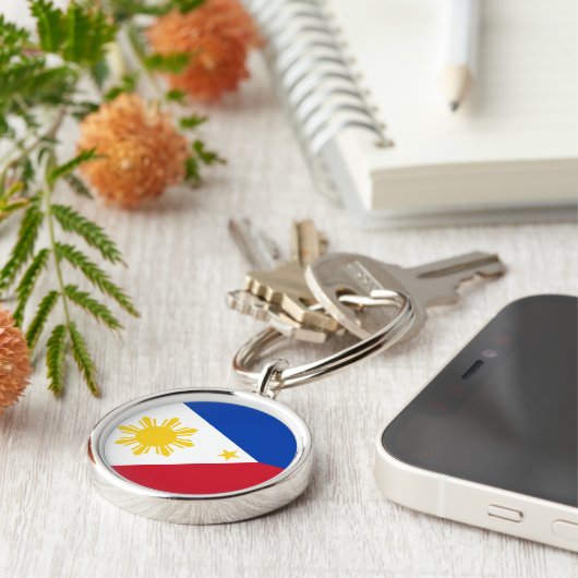 Filippijnse vlag sleutelhanger (Zijkant)