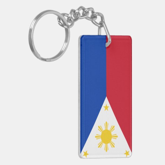 Filippijnse vlag sleutelhanger (Voorkant Links)