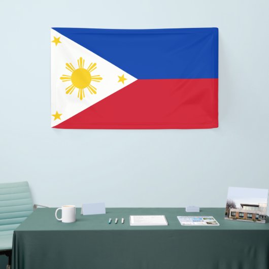 Filippijnse vlag spandoek (Beurs)