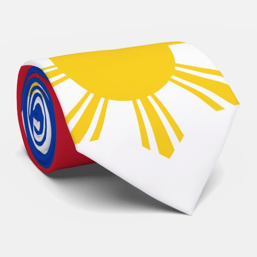 Filippijnse vlag stropdas (Opgerold)