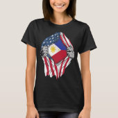 Filippijnse vlag t-shirt (Voorkant)