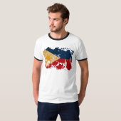 Filippijnse vlag t-shirt (Voorkant volledig)