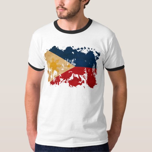 Filippijnse vlag t-shirt (Voorkant)