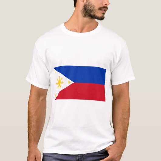Filippijnse vlag t-shirt (Voorkant)