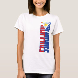 Filippijnse vlag t-shirt