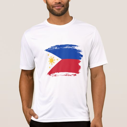 Filippijnse vlag t-shirt (Voorkant)