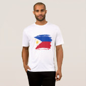 Filippijnse vlag t-shirt (Voorkant volledig)