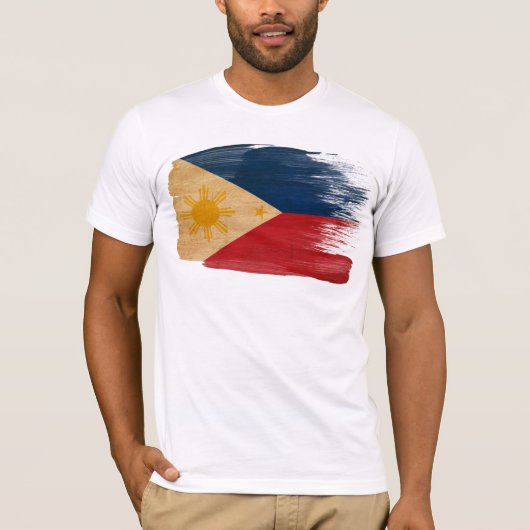 Filippijnse vlag t-shirt (Voorkant)