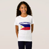 Filippijnse vlag t-shirt (Voorkant volledig)