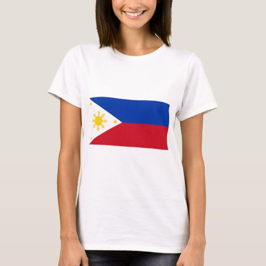 Filippijnse vlag t-shirt (Voorkant)