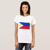 Filippijnse vlag t-shirt (Voorkant volledig)