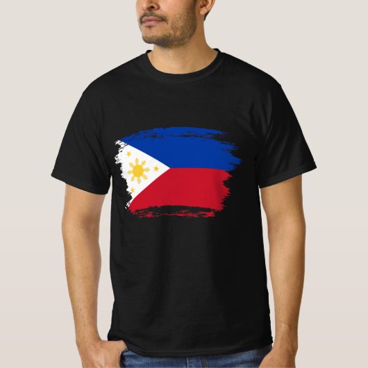 Filippijnse vlag t-shirt (Voorkant)