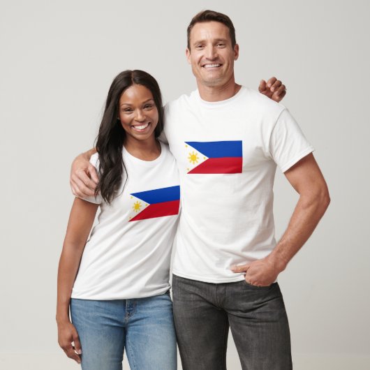 Filippijnse vlag t-shirt (Unisex)