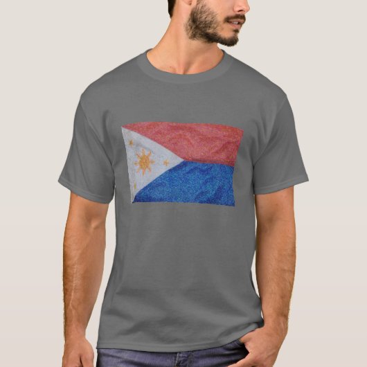 Filippijnse vlag t-shirt (Voorkant)