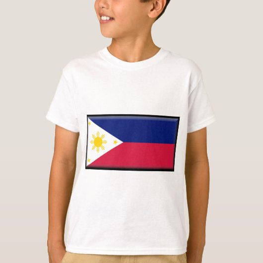 Filippijnse vlag t-shirt (Voorkant)