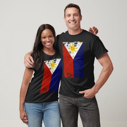Filippijnse  vlag t-shirt (Unisex)